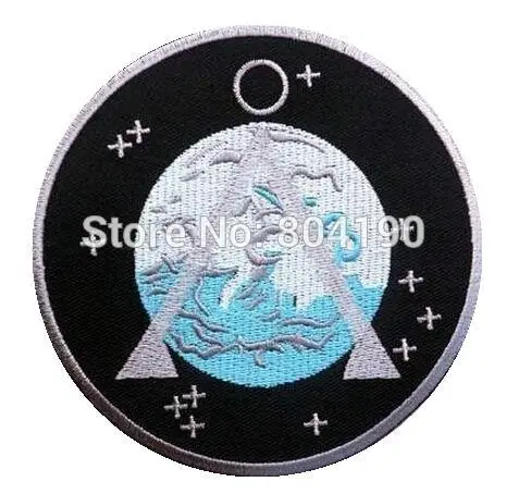 3 5 &quotSTARGATE SG1 EARTH Chevron Series Prop Show TV punk аппликация в стиле рокабилли sew on/ iron on