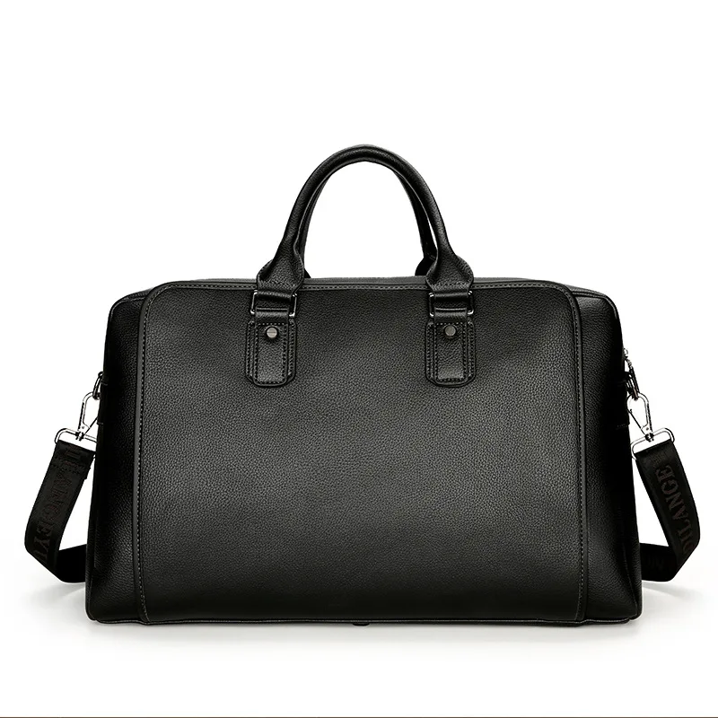 Новые модные Дорожные Сумки из искусственной кожи деловая мужская сумка для