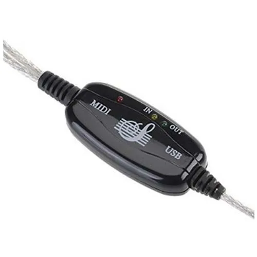 Кабель переходник для ПК в музыкальную клавиатуру|midi cable|keyboard adapteradapter cord |