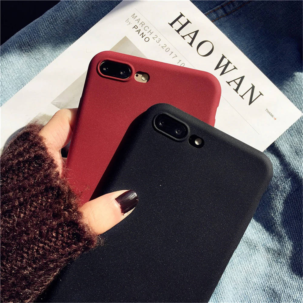 Роскошный Матовый силиконовый чехол из песчаника для SamSung Galaxy S6 S7 Edge S8 S9 S10 Plus S10E Note