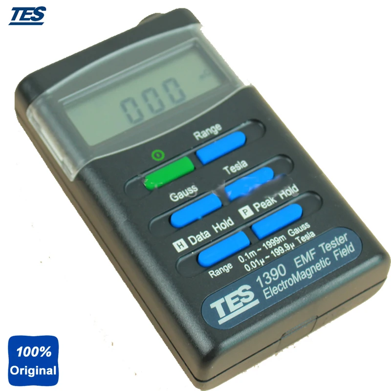 TES-1391 портативный цифровой тестер электросмога измеритель электромагнитного