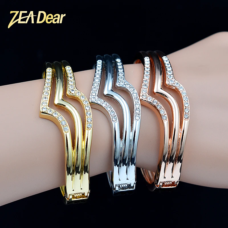 

Diana baby Jewelry Trendy Jewelry Round Bangle Sets Women Cubic Zirconia Bracelet For Wedding Gifts Water Drop Jewelry Findings