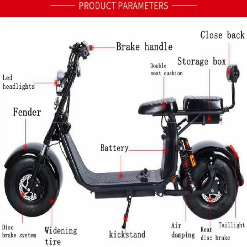 Круглый электрический автомобиль Harley/взрослый литиевый скутер/двухколесный электрический автомобиль для взрослых/усилитель батареи автомобиля/гидравлический диск brack
