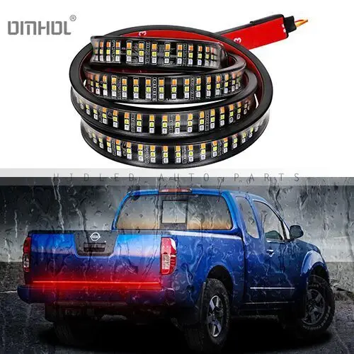 60 дюймов мягкая многофункциональная лента 504 SMD светодиоды задний фонарь для