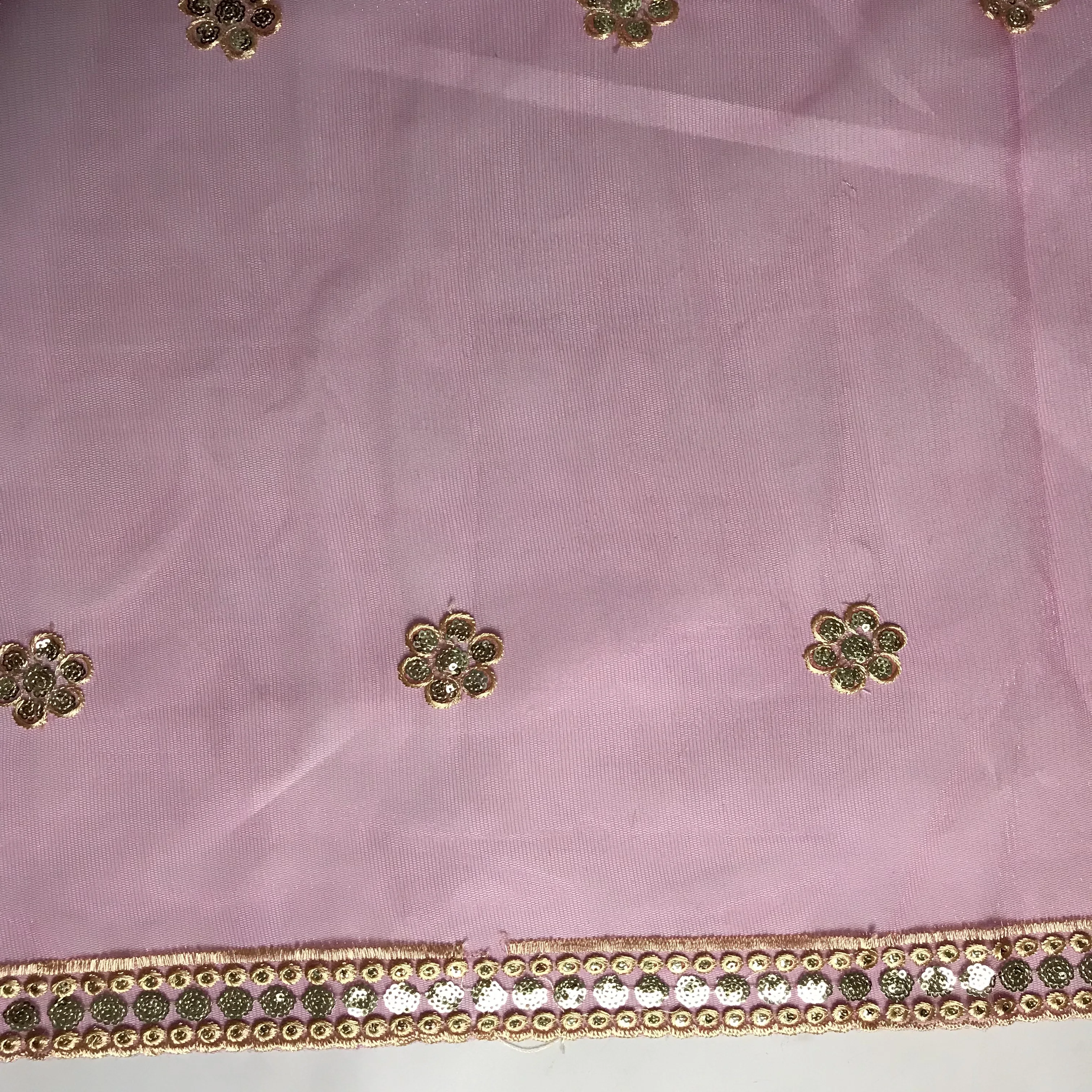 Новое поступление органза розовая африканская кружевная ткань с блестками