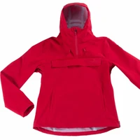 customizable unisex hooded jacket waterproof lightweight windbreaker shell outdoor raincoat hiking camping swiks brand logo