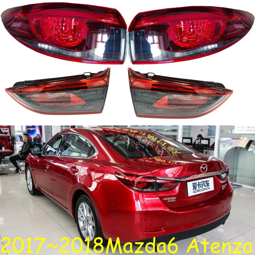 1 шт. бампер для Mazda 6 задний фонарь подходит автомобиля sedan 2017 ~ 2018 год Mazda6 atenza|Фара