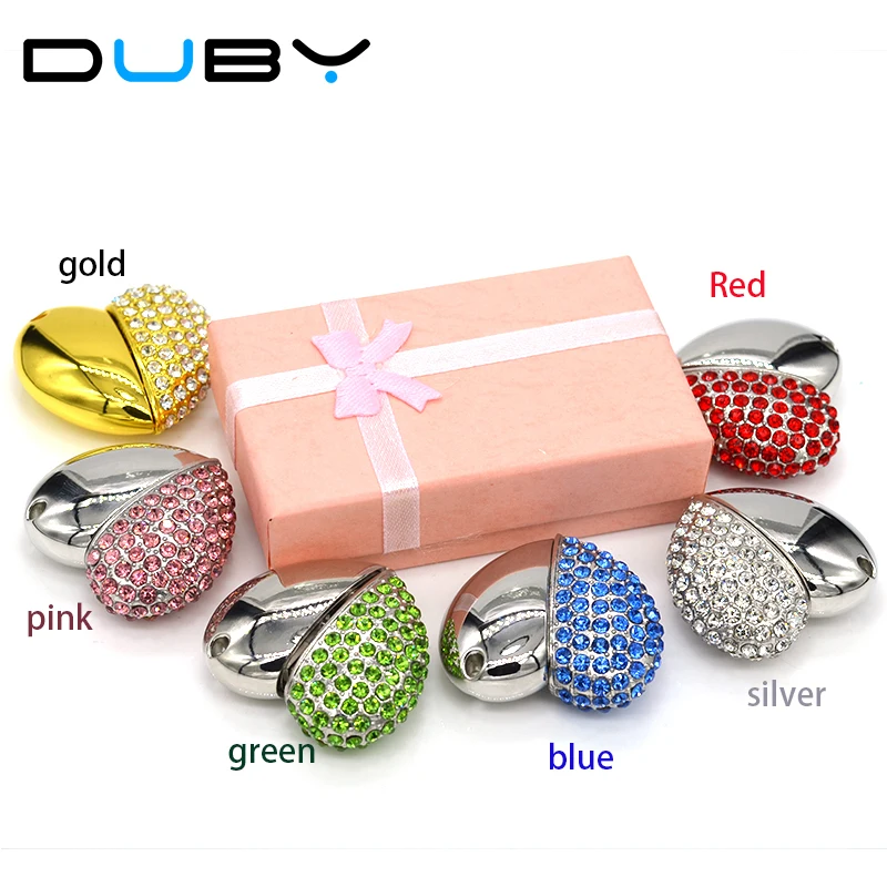 Real Capacity Lover's Gift Beautiful Heart USB Stick 4GB 8GB 16GB 32GB 64GB Pen Drive Flash Memory Disk 128 | Компьютеры и офис