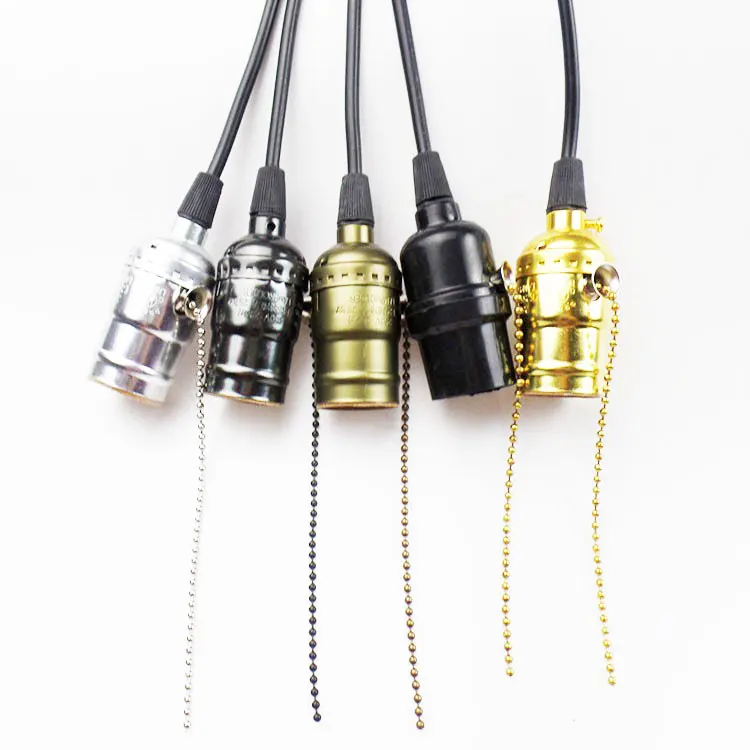 Держатель лампы Эдисона Ретро подвесной светильник держатель E27 подвесные