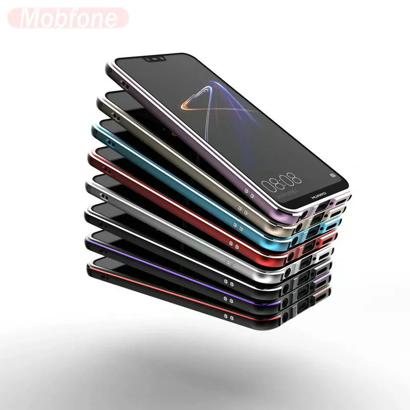 Новый алюминиевый бампер для Huawei P20/P20 Pro/P20 Lite Nove 3E Модный Роскошный металлический
