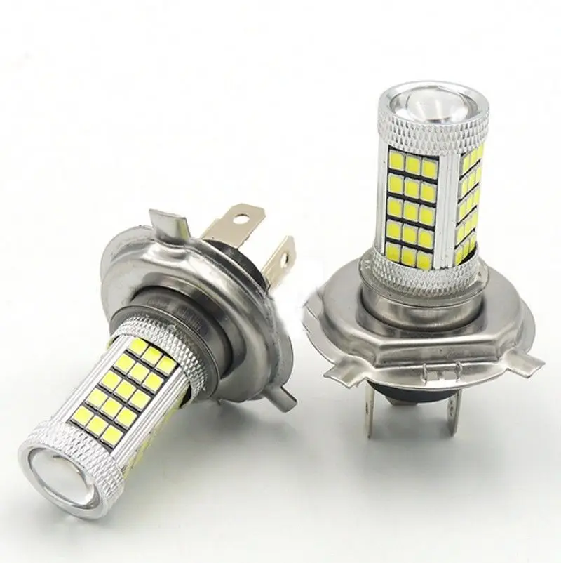H4 цоколь 12В 2835 66 SMD Светодиодная лампа внедорожный противотуманный светильник
