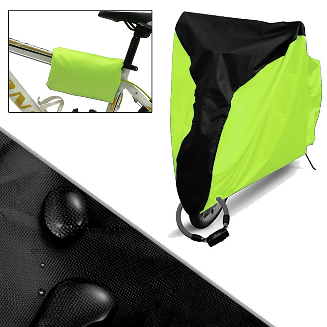 2018 New Portable Bicycle Cover Durable Waterproof Rainproof Bike Rain Dust Resistant Protector Cycling Accessories | Спорт и