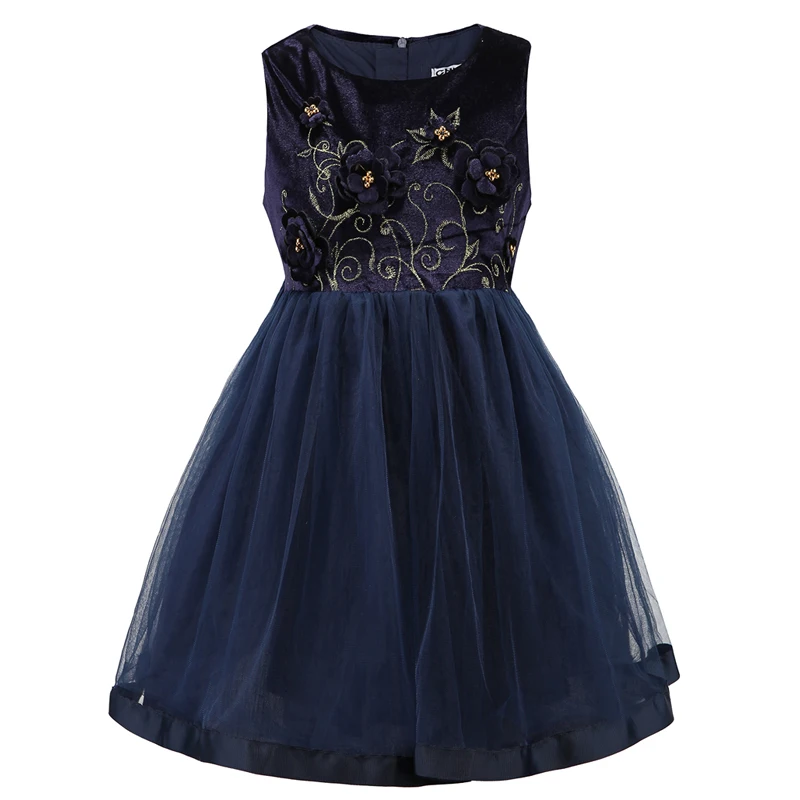 От 2 до 8 лет платье принцессы для девочек Сезон осень-зима вечерние чное