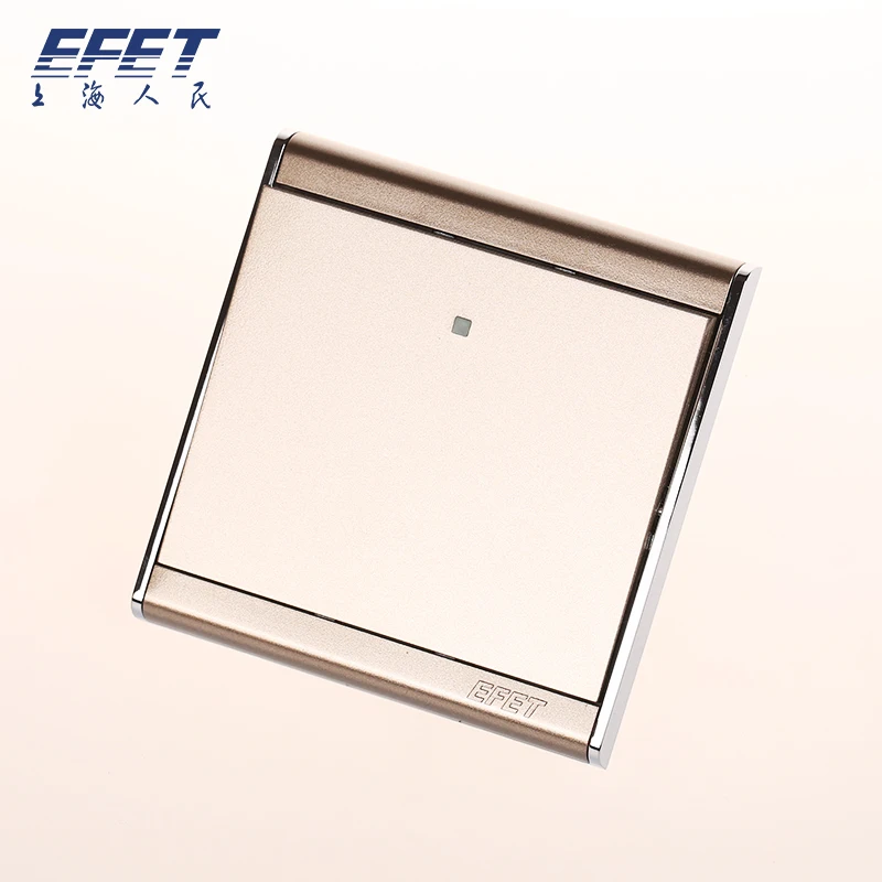 Роскошный Настенный Выключатель Панели 1 Банды 2 Способ Кнопка 16A 110 ~ 250 В 220 |