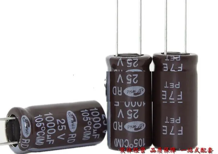Конденсатор 25 v1000uf 1000 uf25v алюминиевый электролитический конденсатор