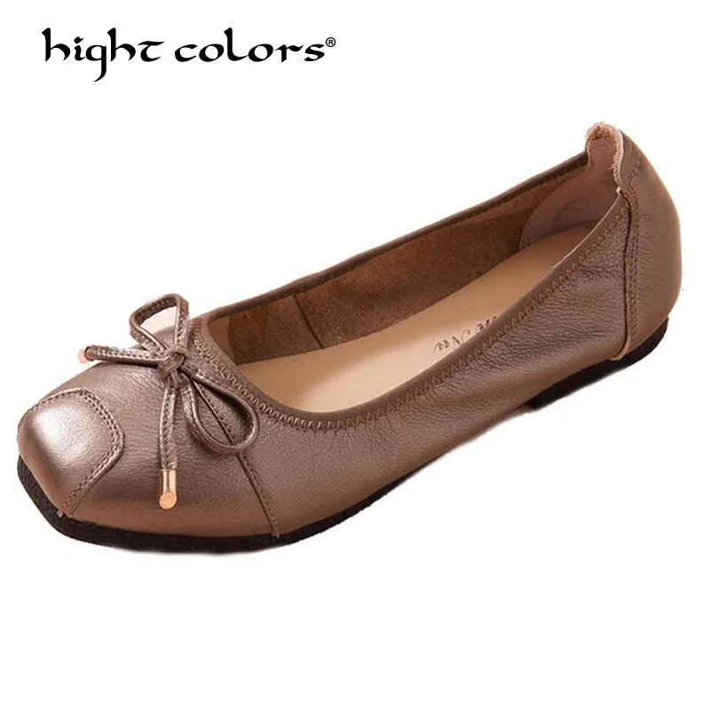

Slip-On Women Loafers Genuine Leather Winter Ankle Shoes Warm Plush Black Gray Female Round Toe Casual Ladies Shoe XN186