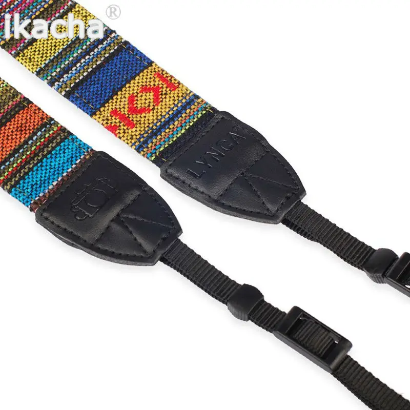 Популярный винтажный наплечный ремень для камеры Nikon Canon Sony Panasonic Pentax акция |