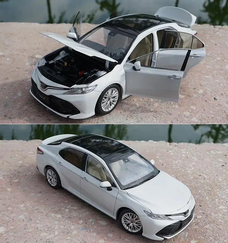 1:18 advanced TOYOTA CAMRY 8 игрушечная машинка из сплава, литая под давлением металлическая модель игрушечного автомобиля, высококачественная коллекционная модель автомобиля