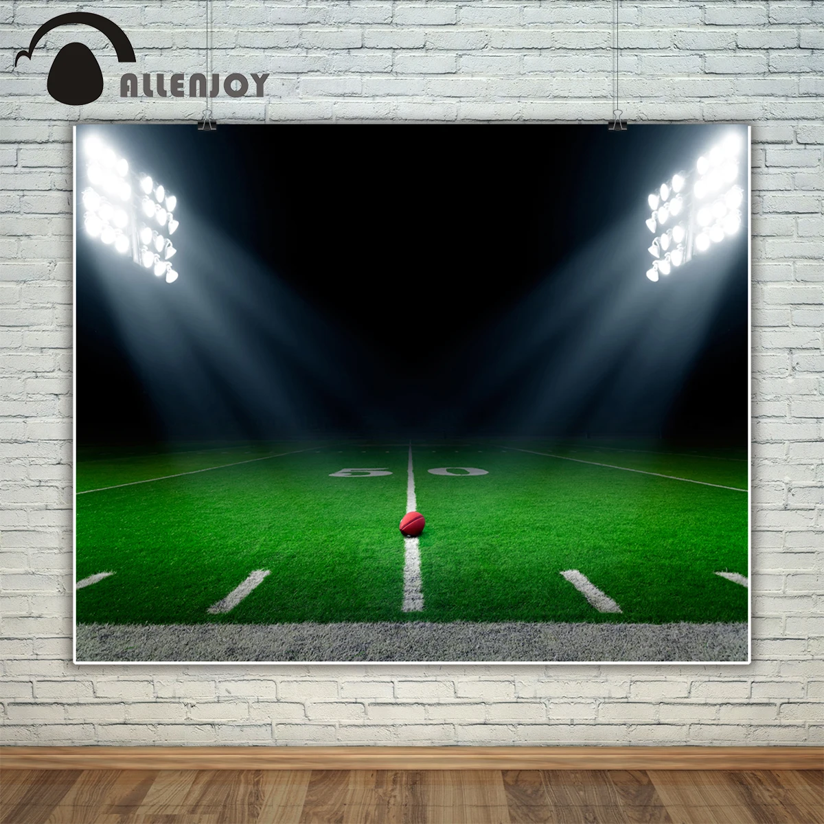 Фон для фотосъемки Allenjoy с изображением американского футбольного стадиона |