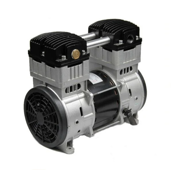HYW-1200 AC 110/220V 1200W Мощный безмасляный поршневой компрессор, насос с 200л/мин вакуумным потоком