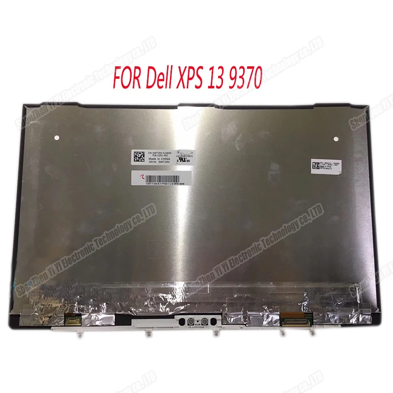 13 3 дюймовый ЖК дисплей для ноутбука LQ133M1JX31 Dell XPS 9370 в сборе 0WT1R3 0FT5T7 с сенсорным