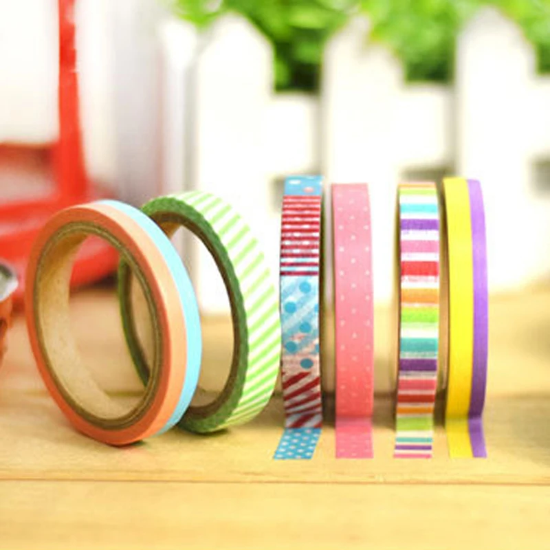 18 шт./лот тонкие Васи клейкие ленты Британский шаблон маскирующие для DIY альбома