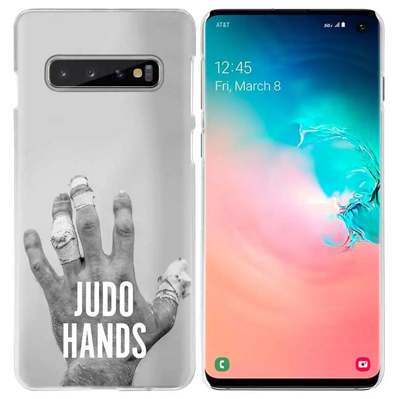 03 Дзюдо тхэквондо чехол для samsung Galaxy S10 5G S10e S9 S8 M30 M20 M10 J4 J6 плюс J8 Note 8 9 прозрачный жесткий чехол из ПК для телефона Coque - Цвет: 03