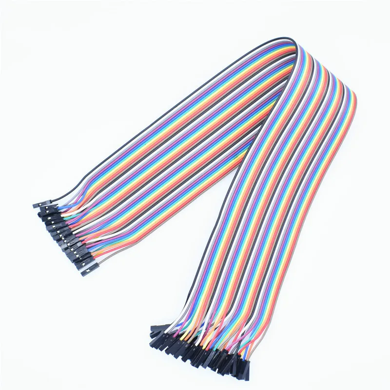 1 ряд 40 шт. кабель Dupont см 2 54 мм 1pin 1p-1p разъем Мама-папа Папа-папа джампер для Arduino |