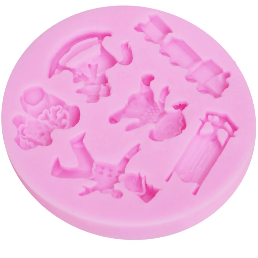 1 шт. силиконовая форма для изготовления ювелирных изделий в виде снеговика | Дом