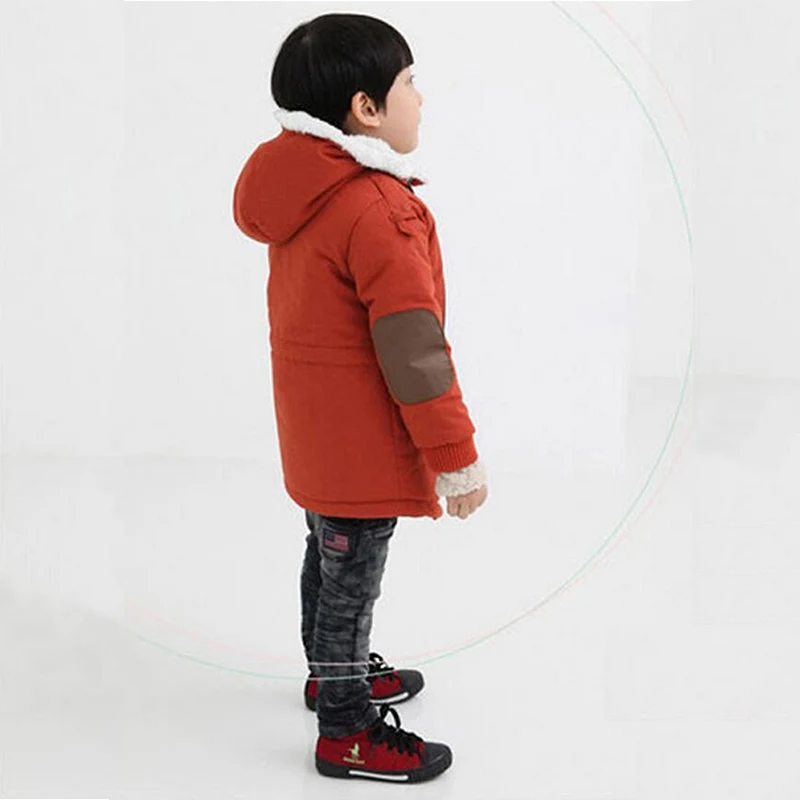 Лидер продаж зимняя верхняя одежда для мальчиков детские пальто с длинными