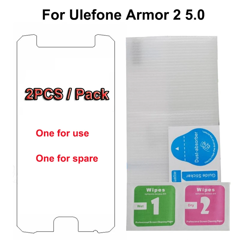 2 шт. для Ulefone Armor закаленное стекло Защита экрана 5 0 дюймов Высокое разрешение 9H