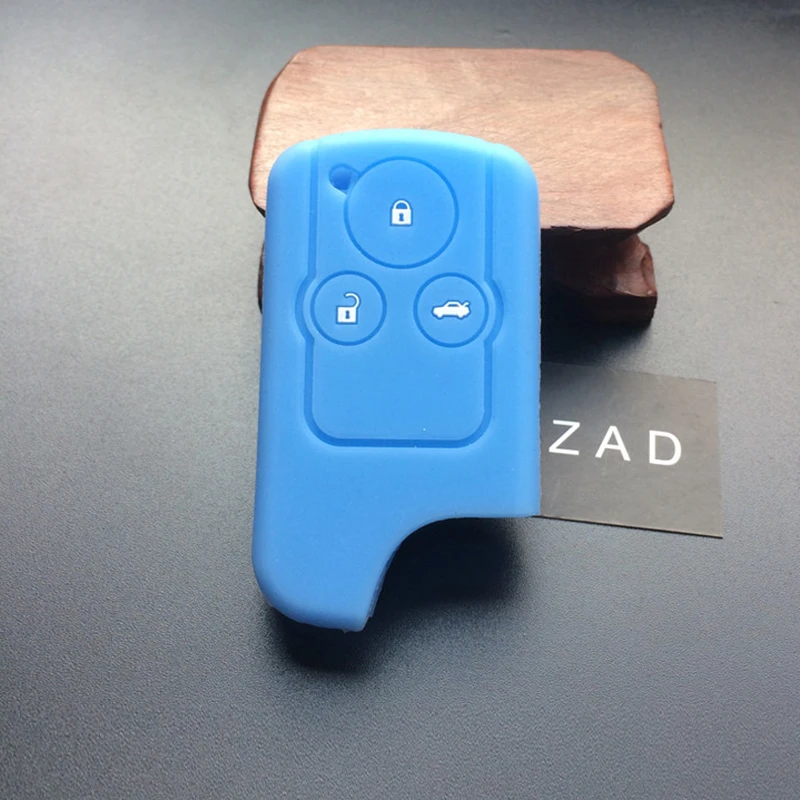 ZAD силиконовый резиновый чехол для ключа автомобиля Honda Accord SPIRIOR Fit CRV Civic Crosstour Odyssey