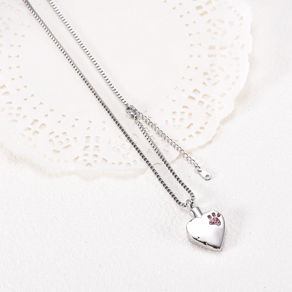 Ожерелье из нержавеющей стали с подвеской в виде кошачьей лапы|pendant gift|ash pendantnecklace