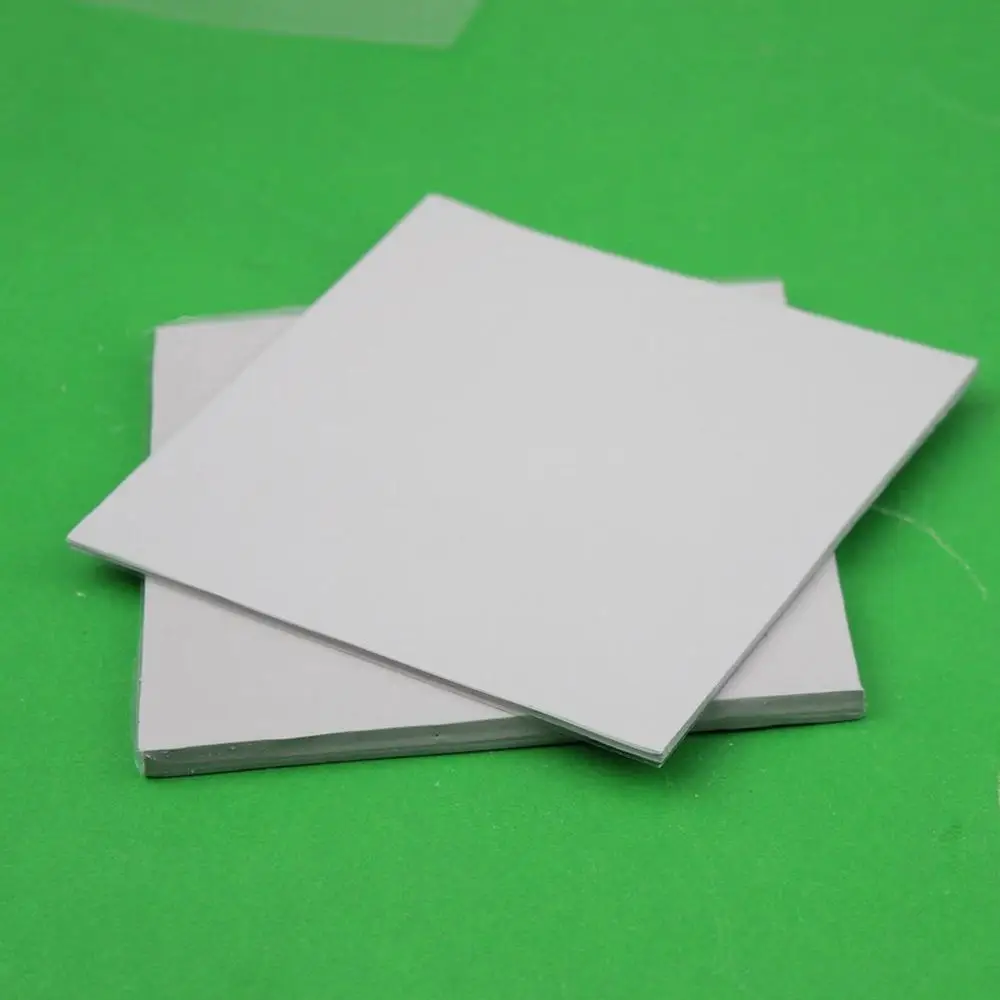 

Gdstime Blue, 10 шт., 100x100 мм, 4 мм, GPU процессор, радиатор, охлаждение, теплопроводящие силиконовые прокладки, IC проводящая панель радиатора, серый