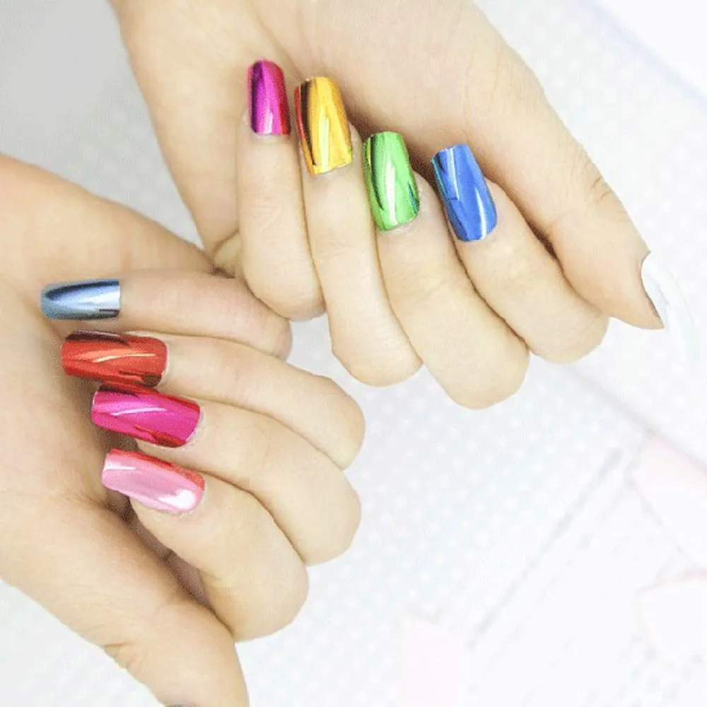 100 шт./компл. Двойной Форма ногтей Системы для UV GEL акриловый трафарет маникюра