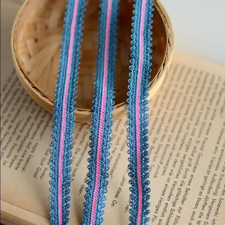 Эластичная кружевная отделка 5 м/лот ширина 12 мм аксессуары для нижнего белья |