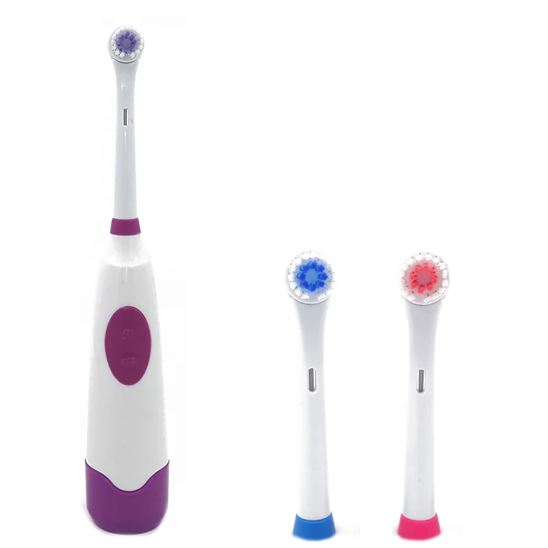 3 шт./компл. электрическая зубная щетка Водонепроницаемая мягкая
