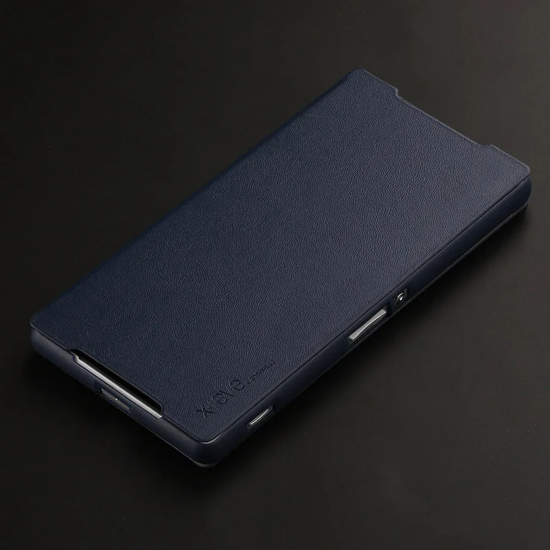 X-Level кожаный флип-чехол для sony Xperia Z2 ультра тонкий роскошный чехол-подставка