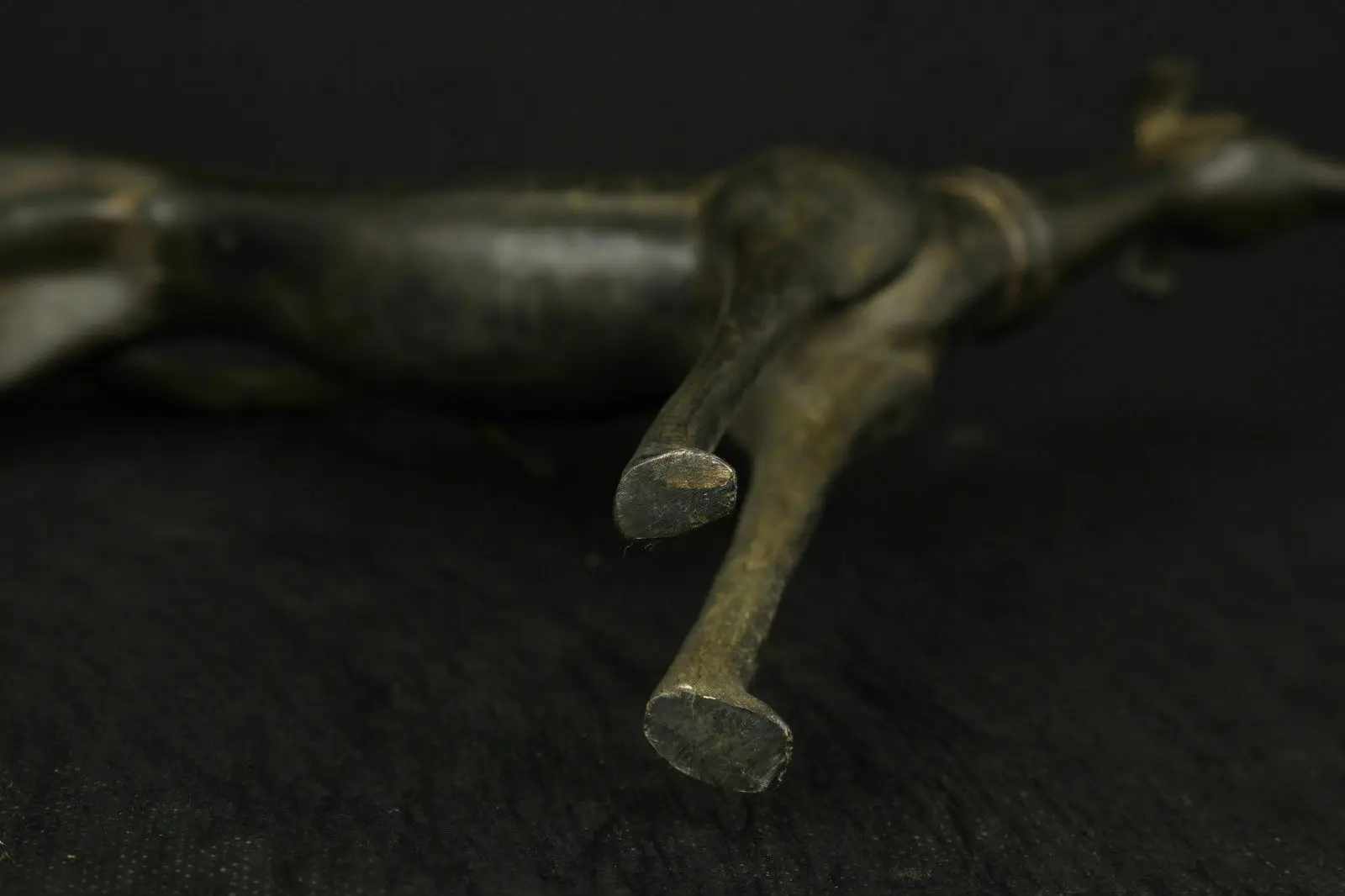 

Collection Exquisite Chinese Brass Carved Zodiac Animal Dog Lovely Home Furnishing Decoration Statue