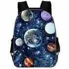 Рюкзак для мальчиков и девочек-подростков, школьный ранец с изображением Вселенной, космоса, солнечной энергии, животных, мужские и женские сумки для книг в стиле рок