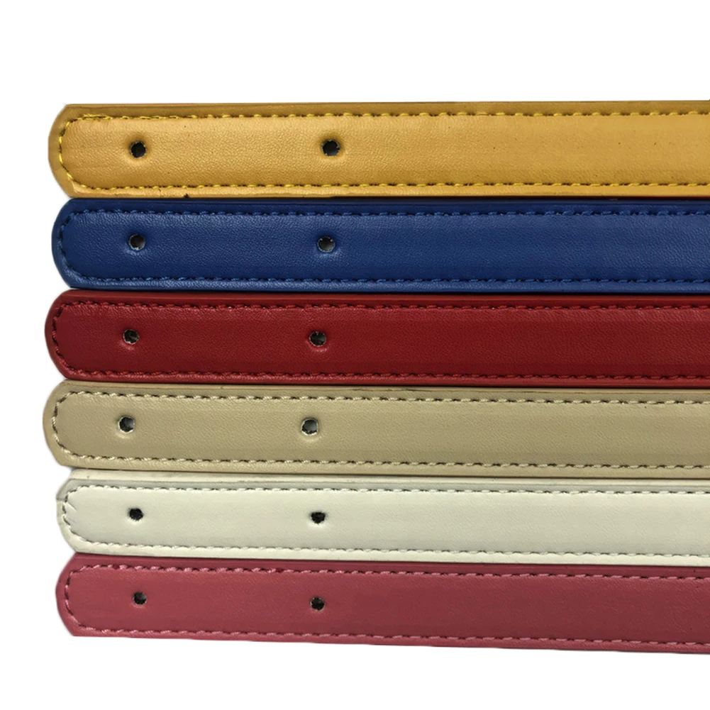 

2 Pcs Diy Solid Replacement Bag Strap New Detachable Bag Belt Pu Leather Black Color Accessories For Bags High Quality Hot Sale