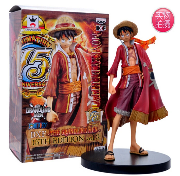 Фигурки героев Аниме D Luffy 17 см ПВХ в розничной коробке | Игрушки и хобби