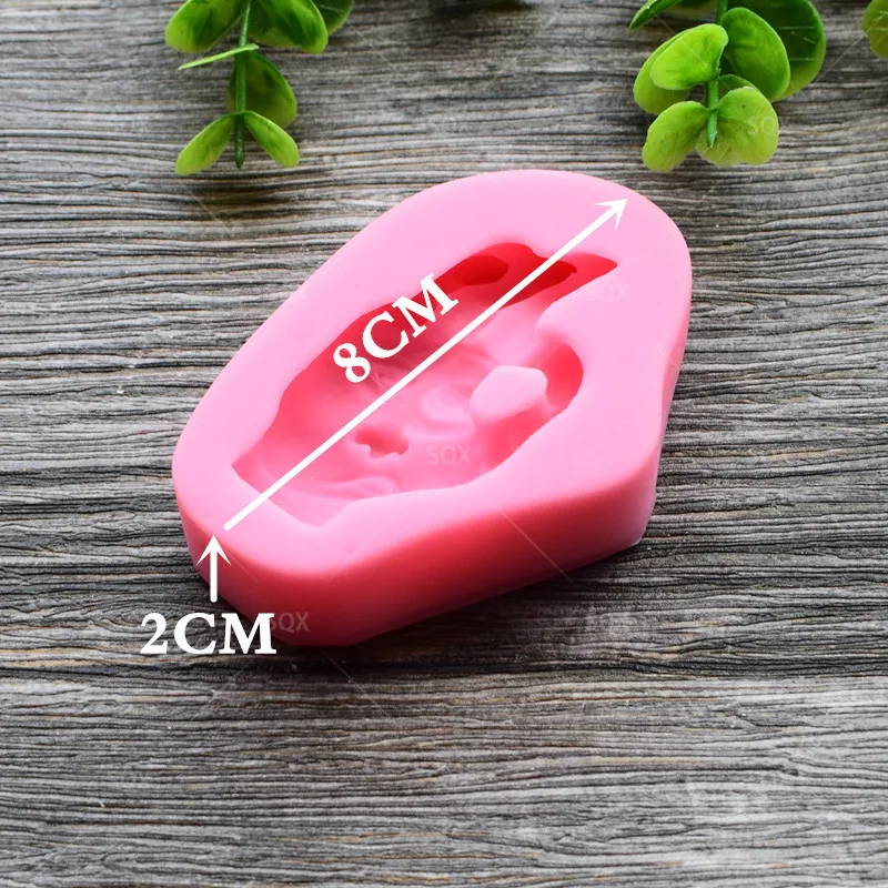 OK форма в виде монстра для Хэллоуина украшение торта из помадки силиконовые