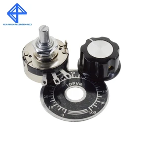 Набор для самостоятельной сборки WTH118, потенциометр 2 Вт 1A 1K 2,2 K 4,7 K 10K 22K 47K 100K 470K 1M