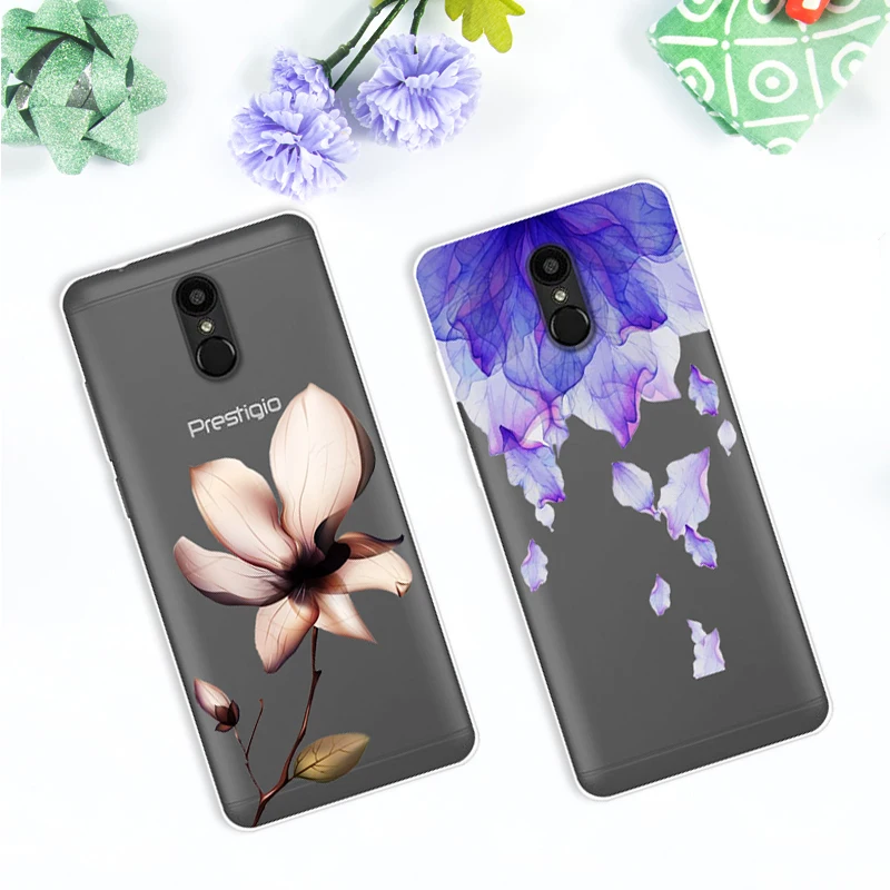 Case For Prestigio Muze E7 Lte 5.5 Transparent Printing Drawing Silicone Phone Cover PSP7512DUO |