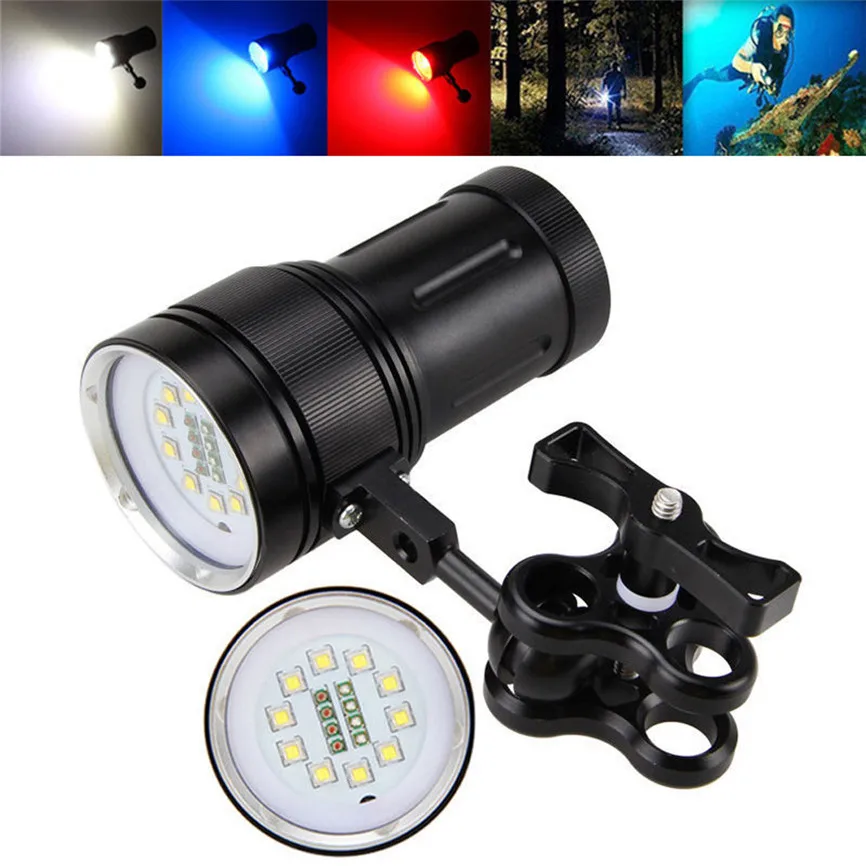 Супер 10x XM L2 + 4x R B 12000LM светодиодный для фотостудии видеосъемки фотографирования