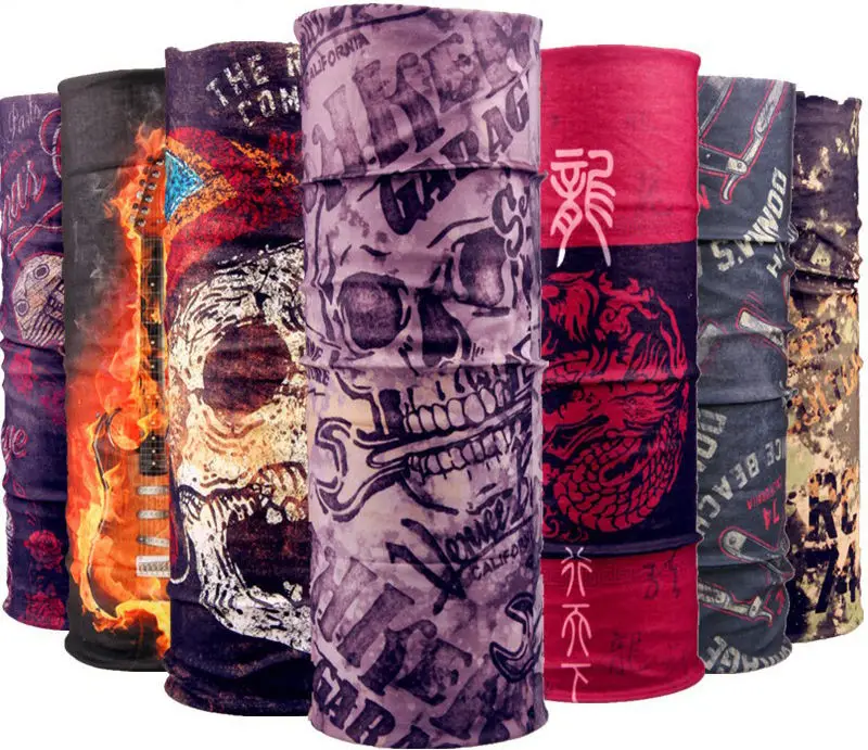 Сотни различных стилей Волшебные шарфы на открытом воздухе повязка голову