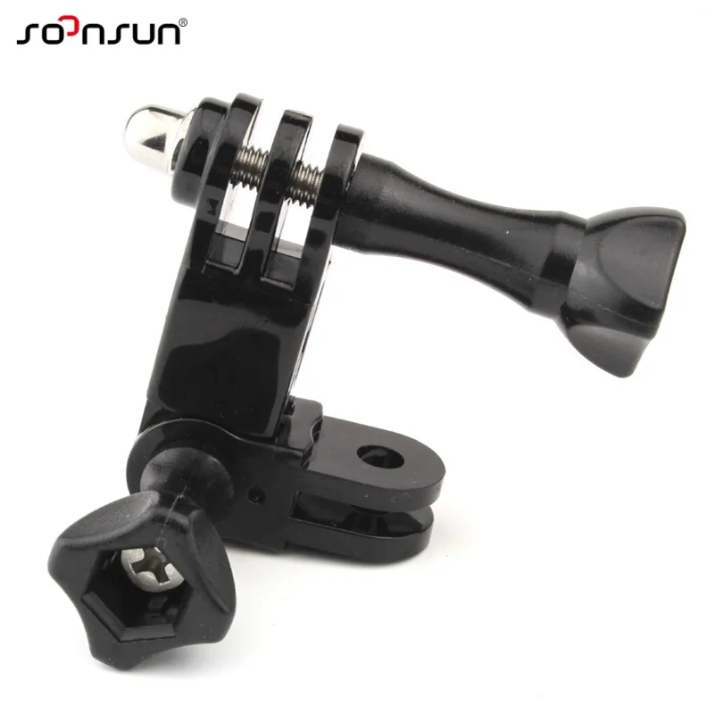 Трехсторонний Регулируемый поворотный кронштейн SOONSUN адаптер для GoPro Hero 6 5 4 3 SJCAM