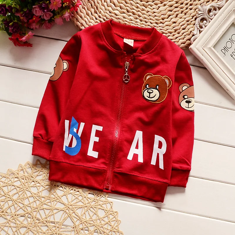 Комплекты одежды для маленьких мальчиков BibiCola 3 шт. куртка + футболка штаны