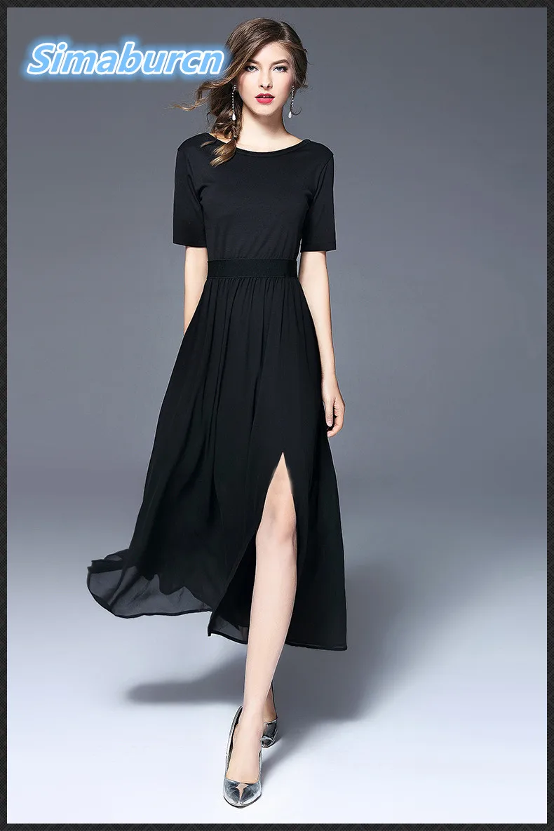 

2018 Summer Office Casual Solid Color Beach A-Line Backless Dress Women Short Sleeve Sexy Female Dresses Elegant Evening Party